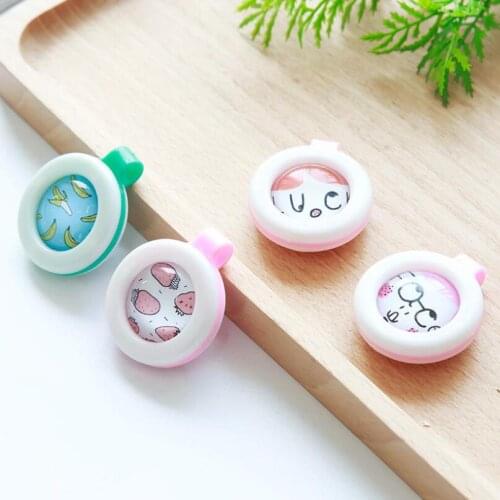 New Mosquito Repellent Badge Cartoon Cute Anti-Mosquito Clip Buckle for Baby Mosquito Repellent Button LX6804