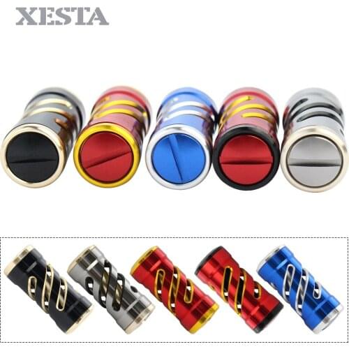 XESTA New Design Fishing Reel Handle Knob Aluminum Alloy knobs For Bait Casting Fishing Reel And Water-drop Drum-wheel