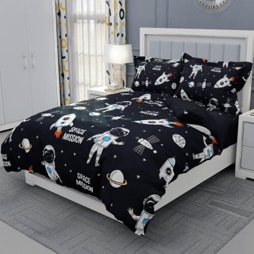 Cartoon Clouds Duvet Cover Pillowcases Set Twin Full Queen King Size Bedding Set Bed Cover Bedclothes Home Textile For Kids
