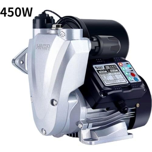 450W Fully Automatic Water Pressure Booster Pump 220V Self-priming Pump Household Automatic Silent Booster Pump