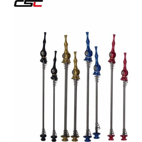 Titanium Quick Release Skewers Or Ti QR Compatible With Road / MTB / Cyclycross Bike Wheels