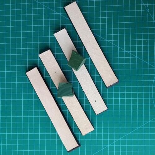 Real Photo) Vegetable tanned leather strop for Ruixin pro knife sharpener sharpening stone Grinder Bar KME Edge pro polishing