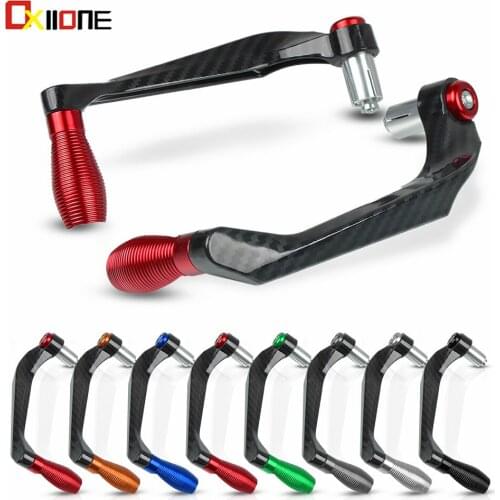 22MM Universal Moto Part Motocross HandleBar Grips Brake Clutch Levers Guard Protector For Suzuki gsr600 gsr 600 All Year 2019