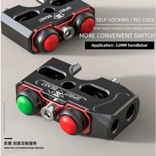 SpiritBeast Universal Motorcycle Light Switch Assembly Handlebar Spotlight Control on-off For Honda Yamaha Suzuki Harley Benelli