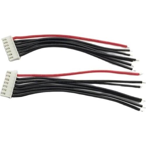 2PCS 2S 3S 4S 5S 6S Li-po Battery Balance Charger Plug Cable For RC Helicopter convertor