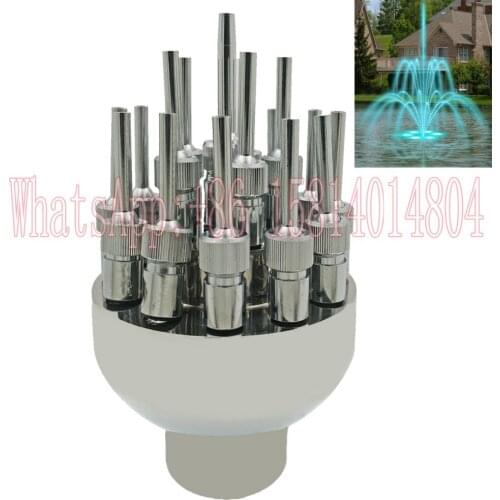 3 layer stainless steel Fountain nozzle,Fountain Sprayers,Pond Pump Nozzle,Garden landscape sprinkler,sprayer nozzle