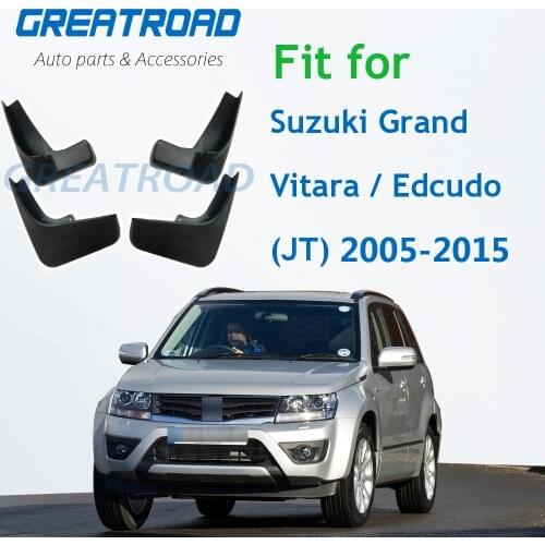 4pcs/set car Mud Flaps Mudguards For Suzuki Grand Vitara / Edcudo (JT) 2005-2016 Splash guards 2010 2011 2012 2013 2014 2015