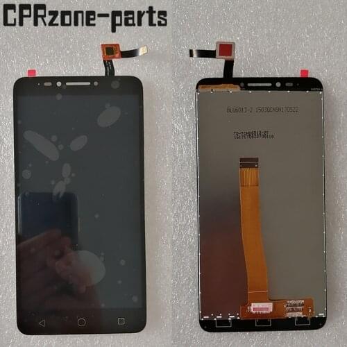 6.0" Black + Frame For Alcatel Pixi 4 (6) 4G OT9001 9001 9001A 9001D 9001X Lcd Display With Touch Screen Digitizer Assembly