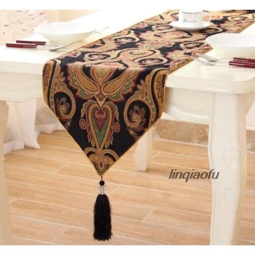 American coffee table table flag TV cabinet table European style luxury table flag Table runner