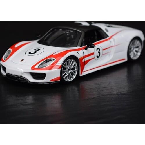 Bburago 1:24 918 Weissach Sports Car Static Die Cast Vehicles Collectible Model Car Toys