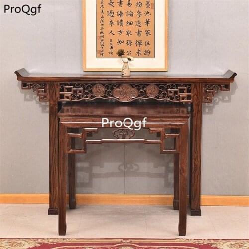 Prodgf 1 Set 160cm length wood Ins Corner Console Table