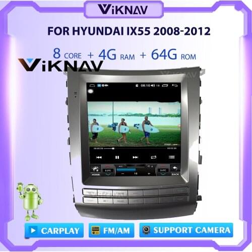 For HYUNDAI VERACRUZ IX55 Original Car Without Screen Radio Android Auto Stereo Car Audio Video Multimedia Player Gps Navi