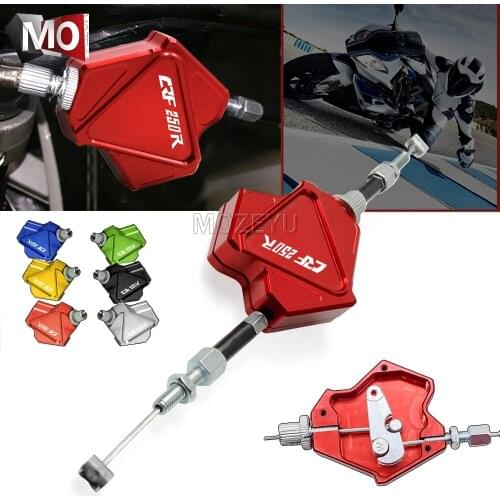 Motorcycle CNC Aluminum Stunt Clutch Lever Easy Pull Cable System For HONDA CRF250 CRF 250 RALLY 2017