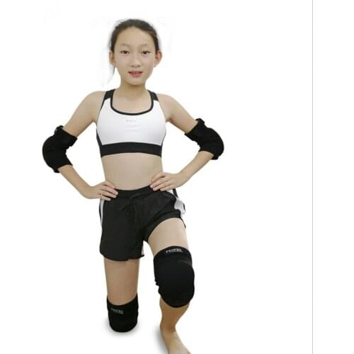 Perfect Lycra Foam Soft Fit Wheel Skateboard Multifunctional Single&Double Board Knee Elbow Pads For Sports Suit Protective Gear