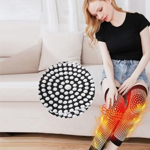 2pcs Self Heating Knee Pad Support Dot Matrix Knee Brace BreathableTourmaline Arthritis Joint Injury Recovery Muscle Pain Reilef
