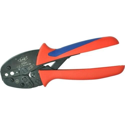 S-02H High Quality Hand Crimping Tools for crimping coaxical cable connectors, Fiber optic, Belden 8279 Ratchet Pliers
