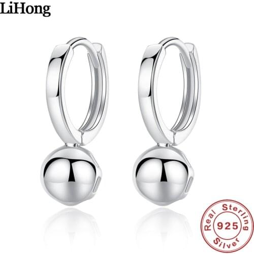 New Arrival 925 Sterling Silver Earrings Exquisite Elegant Beads Earrings for women Trendy jewelry Gifts