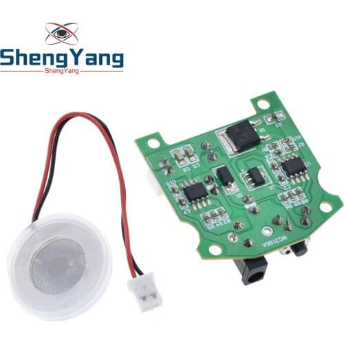 20mm 113KHz Ultrasonic Humidifier Mist Maker USB Ceramic Atomizer Transducer Humidified Plate Accessories + PCB Module D20mm