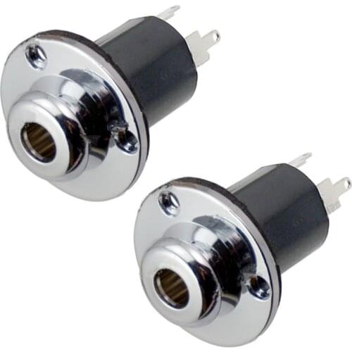 Electric guitar bass Pickup socket output socket interface Musical instrument Guitar Strap lock guitar accessories parts