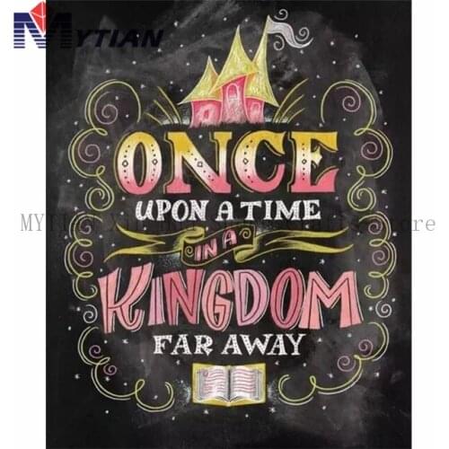 Once Upon a Time in a Kingdom Far Away 5D Diamond Painting MYTIAN DIY Embroidery Full Round Square Drill Cross Stitch Home Decor