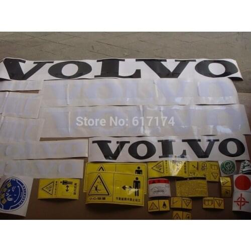 EC140 EC210 EC240 EC290 EC360 EC460 B BLC excavator parts sticker digger decal kits