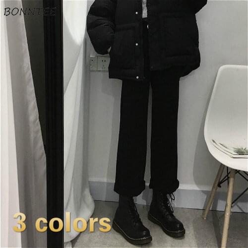 Jeans Women Oversized Full Length Baggy Straight Simple Boyfriend Jean for Lady High Waist All-match Denim Trousers Popular Chic