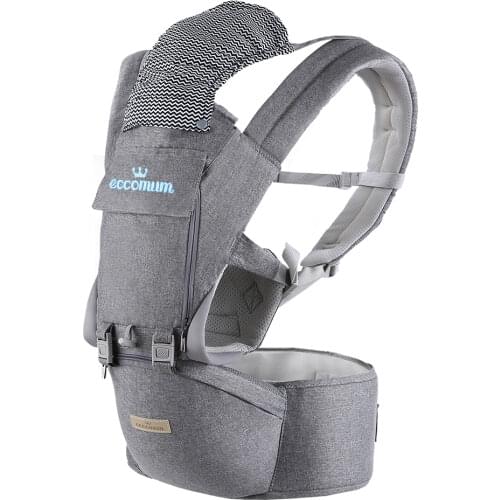 Ergonomic Baby Carrier Bag Waist Stool Walker Sling Belt Kid Infant Hold Hip Seat Front Carry Back Carry Best Gift Breathable