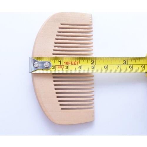 Small health care peach wood comb anti static small comb monthly comb wholesale small gifts