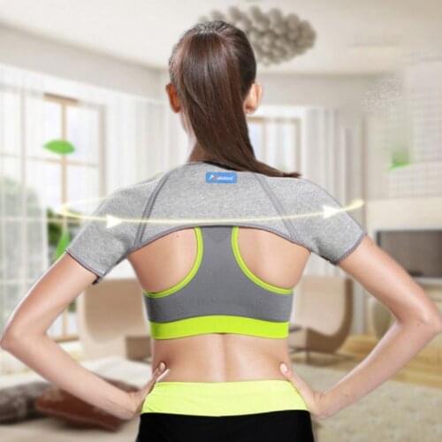 Women Men Shoulder Support Breathable Thermal Wrap Protector Warmer Brace For Sports Fitness Warm Should Pad Belt