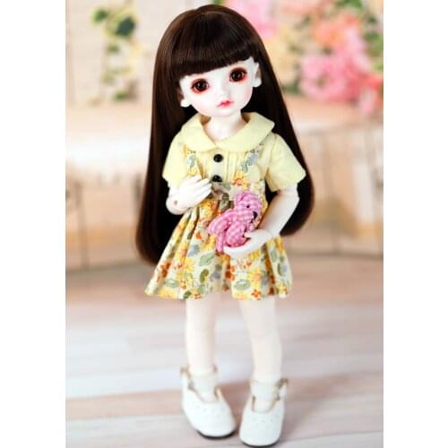 1/6 scale BJD doll cute kid girl BJD/SD Resin figure doll DIY Model Toy gift.full set with Clothes,shoes,wig A0113Rita YOSD