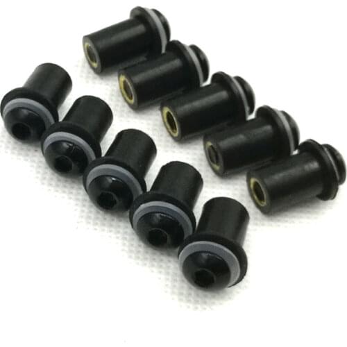 10x Windshield Bolts M5 5mm Windscreen Mounting Screws Washer Nuts for Yamaha YZF R1 R6 R7 600R 750R 1000R FZ1 FZ6 FZ6R FJR1300