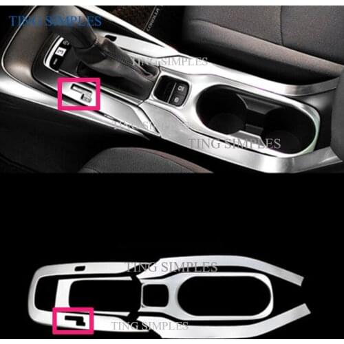 5 Pcs Stainless Steel Carbon Fibre Gear Shift Panel Water Cup Holder Cover Trim For Toyota Corolla 20192020 Interior Accessories