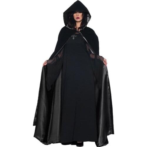 Halloween witch costume vampire female ghost demon ghost cloak suit witch costume uniform party costume death