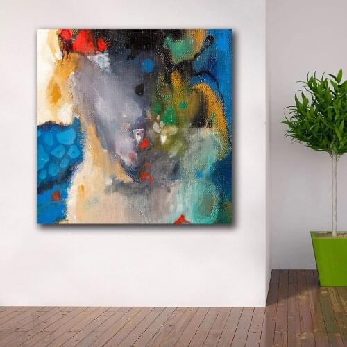 Jordi Bonas Untitled, 1975 Abstract Paiting Home Decor On Canvas Modern Wall Art Canvas Print Poster Canvas Painting No Frame