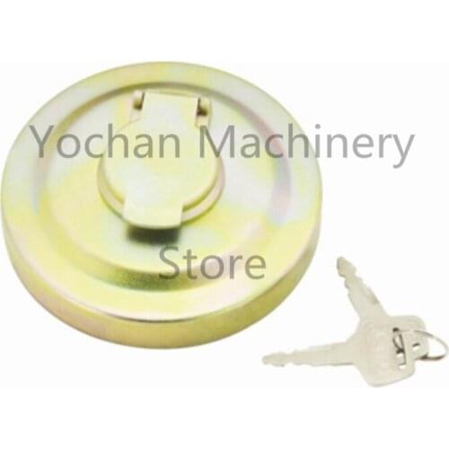 Fuel Tank Cap With 2 Keys For Kato Excavator Part No 689-11700002