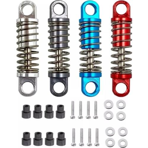 Legering Schokdemper Demper Olie Gevulde Soort Voor Rc Hobby Model Auto 1/28 Wltoys K969 K989 P929 Drift Rally Bigfoot