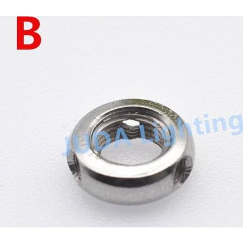 M10 tooth thread screw nut M4 thread hole fastener iron hardware adapter connectors for led lampshade bracket ceiling canopy