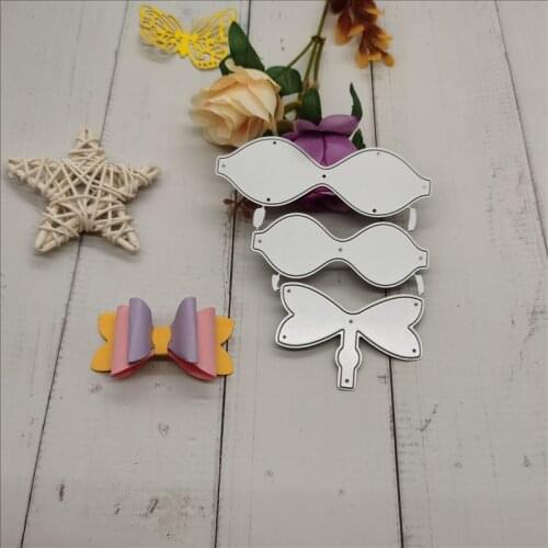 Bowknot Metal Cutting Dies for DIY Scrapbooking Album Paper Cards Decorative Crafts Embossing Die Cuts
