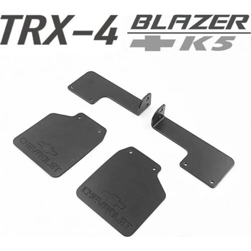 Rc Crawler Car TRX-4 BLAZER K5 Metal Rubber Mudguard Fender