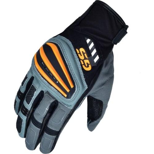 Motorrad Rally GS Gloves for BMW Motocross Motorcycle 2018 Off-Road Moto Racing Glove Cycling Leather Blue