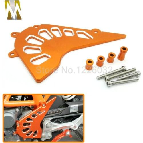 New Motorcycle CNC Aluminum Billet Front Sprocket Cover Engine Chain Guard Case Protection For KTM DUKE 390 2013 2014 2015