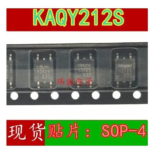 New imported original AQY212S SOP4 chip 212 optocoupler relay isolator AQY212