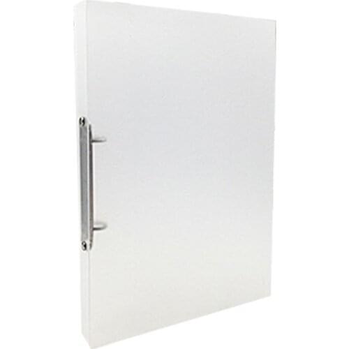 A4 Clip File Folder Transparent Candy Color Loose Leaf Binder Storage Organizer XXUC