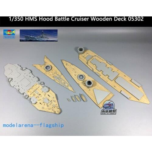 Details about Trumpeter 1/350 HMS Hood Wooden Deck for 05302