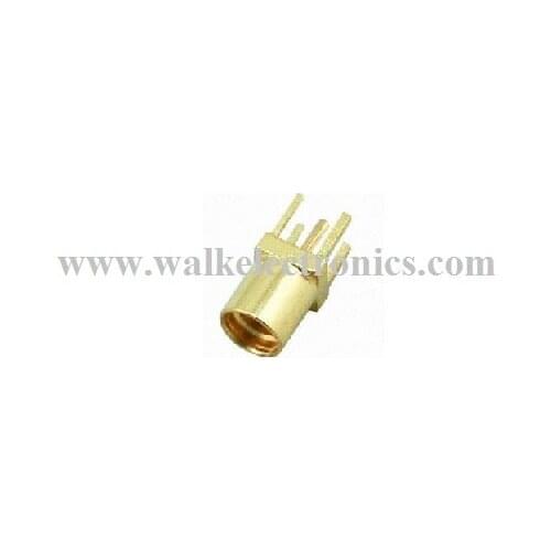 MMCX female straight for PCB mount, PCB mount MMCX female straight connector, MMCX connctor, gold plated, 50ohm