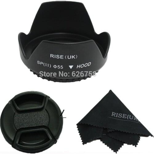 RISE(UK) free shipping 77 mm 77mm 1 pcs UV FLD CPL+BAG Filter Set Polfilter for Canon EOS 650D 600D 550D 1100D