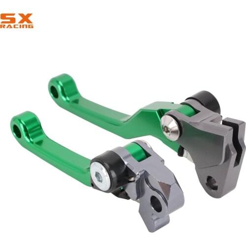 Motorcycle CNC Dirt Bike Brake Clutch Lever For KAWASAKI KX125 2006-2008 KX250 2005-2008 KX250F 2005-2012 KX450F 2006-2012