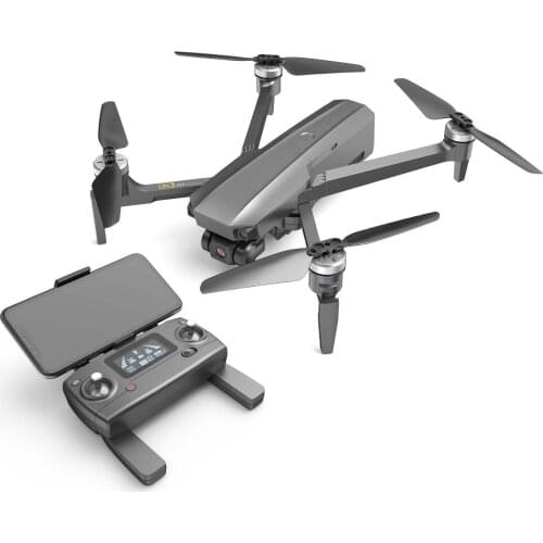 2021 New B16 Pro 4K 5G GPS Drone Brushless Motor Three-axis Gimbal EIS Anti-shake Professional Drone 450M FPV Image Transport