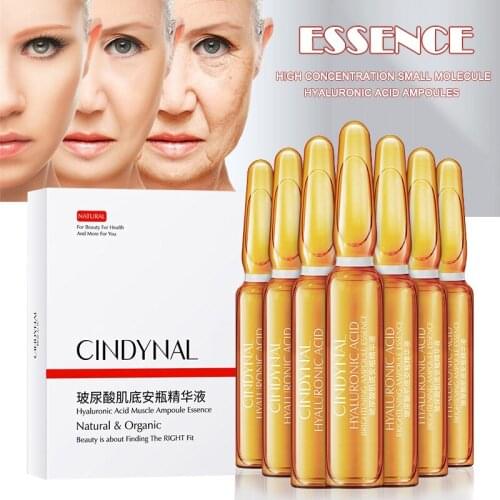 7Pcs/Box Dark Spot Corrective Ampoule Hydrating Nicotinamide Essence Shrink Pores Moisturizing Anti-Aging Face Serum Skin Care