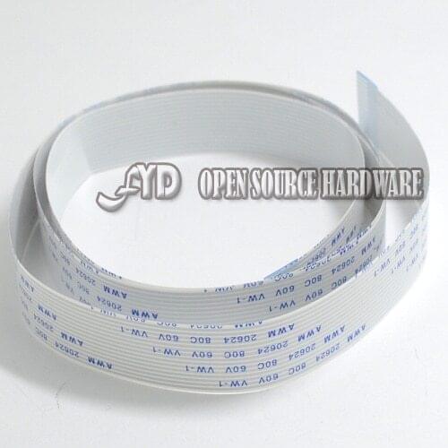AR101050cm 500mm FFC Cable 15 pins 1.0mm pitch Flat Ribbon Flex 15p for Raspberry pi